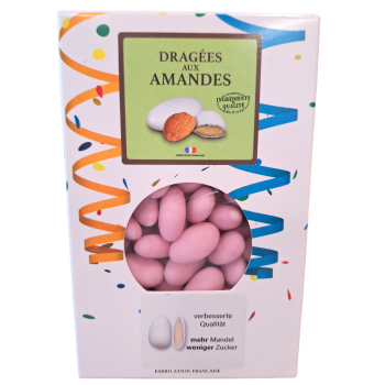 Preview: Mandeldragees Rosa 450g